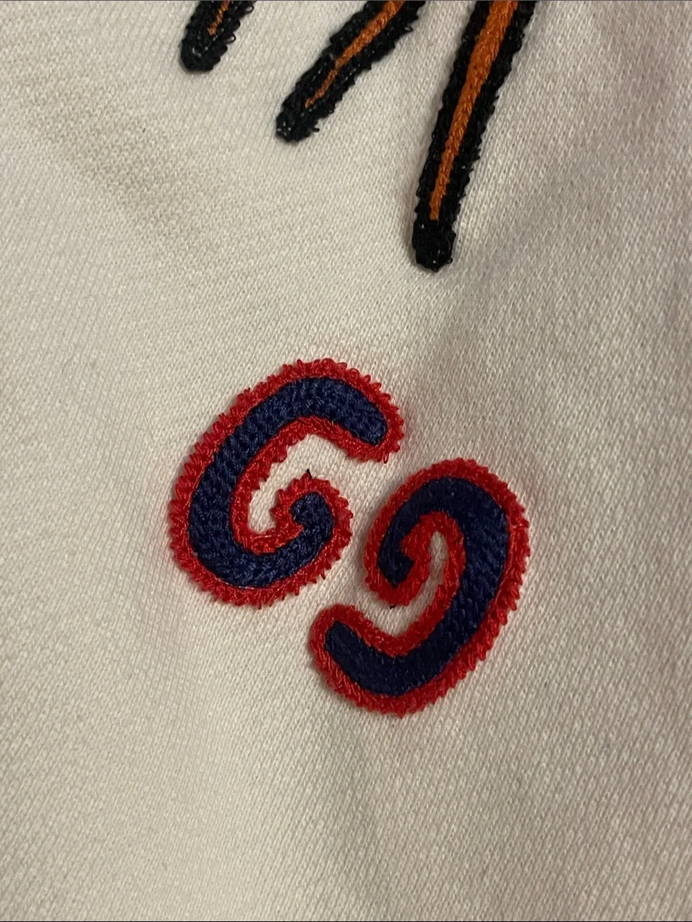 Gucci Cream Hoodie with Deer size medium